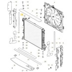 Bentley Mulsanne Coolant Radiator - 3Y0121254A