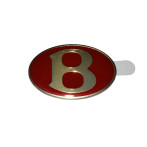 Bentley Arnage Radiator & Trunk Badge Red Gold PS58788PA