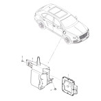 Bentley Bentayga Engine Mount Control Unit 4M0907145A