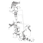 Bentley Bentayga Left Front Steering Knuckle 4M0407253L