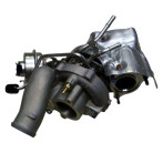 Bentley Continental GT W12 Left Hand Turbocharger & Pipes 07C145061AJ