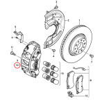 Bentley Mulsanne Front Right Brake Caliper 3Y0698480A