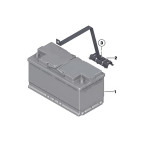 Rolls-Royce 90Ah 900A Battery 6806755