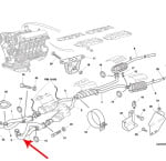 Rolls-Royce Left Hand Upper Downpipe PJ26503PB