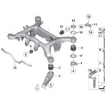 Rolls-Royce Wraith Rear Suspension Subframe 33316855455