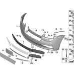 Rolls-Royce Wraith Right Side Finisher Rod 51117306074
