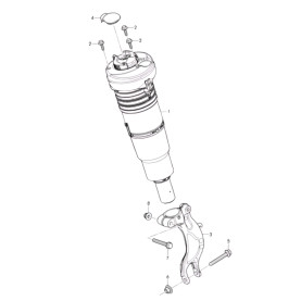 Bentley Bentayga Front Air Damper 4M0616039AH