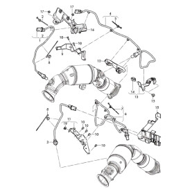 Bentley Bentayga Oxygen Sensor Bank 2 Sensor 1 3F0906265A