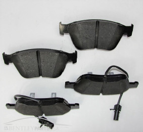 Premium Aftermarket Front Brake Pads for Bentley Continental GT GTC and Flying Spur 3W0698151AA