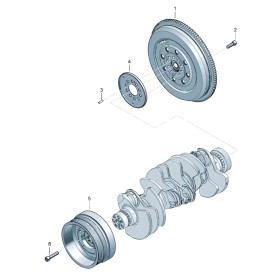 Bentley Continental GT Dual-Mass Flywheel 971105264F