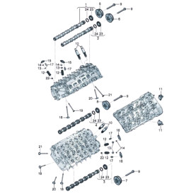 Bentley New Continental GT Camshaft 07P109033G