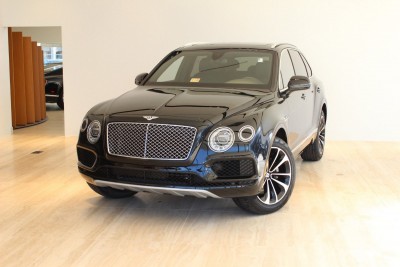 bentley black grill left side 36A807648