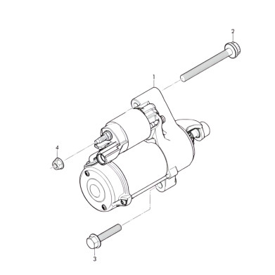 Bentley Bentayga W12 Petrol Starter Motor 03L911024B