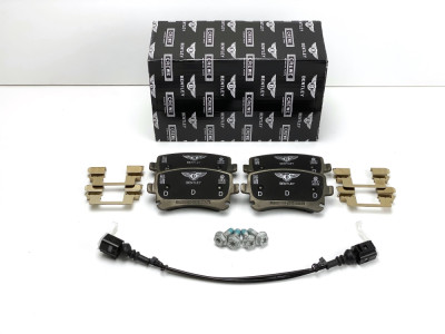 Bentley Continental GT GTC Flying Spur rear brake pads 3W0698451J 3W0698451N