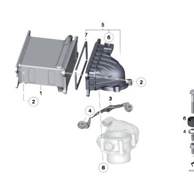 Rolls-Royce Charge Air Cooler Bank 1 7566392