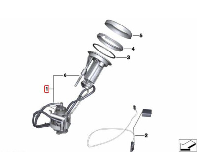 Rolls-Royce Phantom Fuel Pump 16147360640