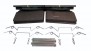 Bentley-Turbo-R-Silver-Spur-Rear-Brake-Pads-3Z0698451F-1994-1998