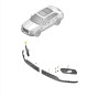 Bentley Bentayga Front Right Bumper Grille with ACC Radar Hole 36A807346E