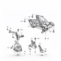 Genuine Bentley Bentayga W12 Left Gearbox Mount 4M0399201L