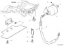 Bentley Arnage Rear Gas Spring Set 1998 - 2004 PC22746PC