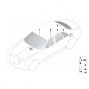 Rolls-Royce Ghost Rear Right Door Window Glass 7202750